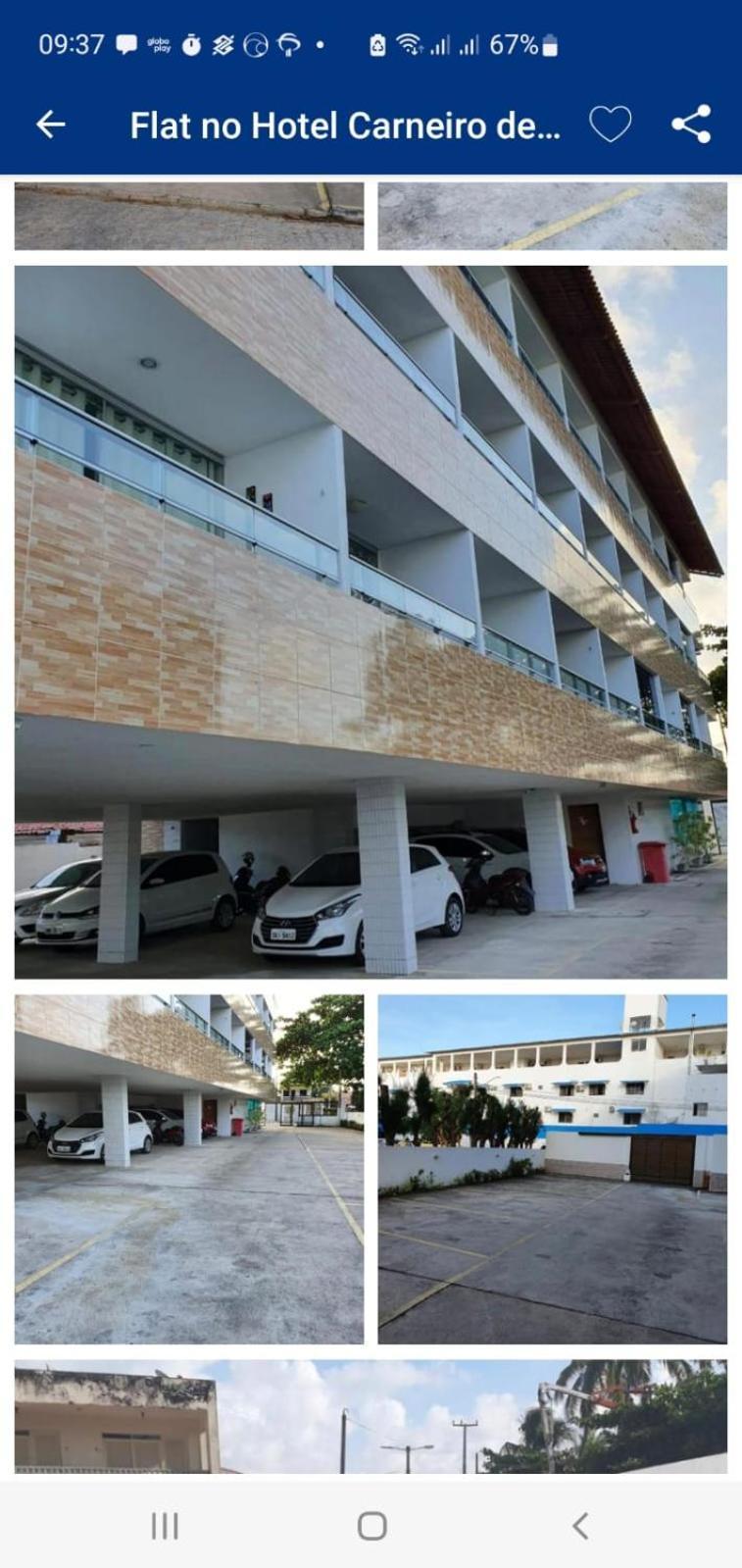 Flat No Hotel Carneiro De Tamandare Praia Dos Carneiros Eksteriør bilde